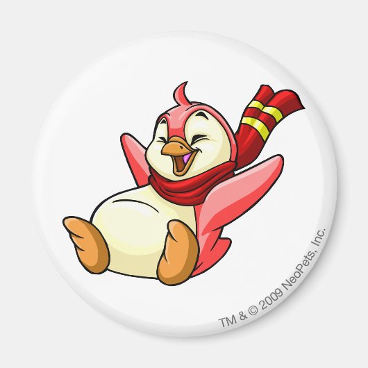 ブルース・レッド マグネット (正面)