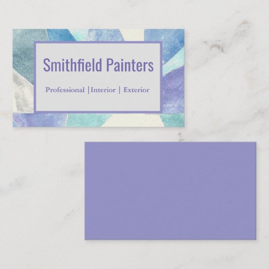 ブルース 名刺 (正面/裏面)