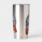 ブルース Clan バッジ & タートン 保温保冷タンブラー (左面)