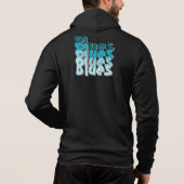 ブルースTシャツ パーカ (裏面)