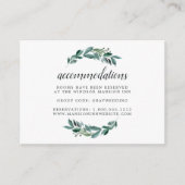 ブルーズホテル結婚アコモデーションカード エンクロージャーカード (正面)