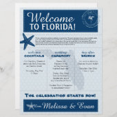 ブルーズ結婚スターフィッシュウェルカムレター (正面/裏面)