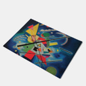 ブルーズ絵画バイワジリー·カンディンスキー ドアマット (アングル)