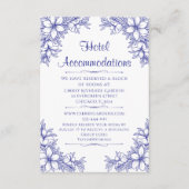 ブルーズ華美結婚ホテルアコモデーション エンクロージャーカード (正面)