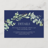 ブルーセイユーカリ緑結婚園 エンクロージャーカード (正面)