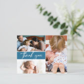 ブルーセカンドベビー数々の写真ありがとう 案内ポストカード (スタンド正面)