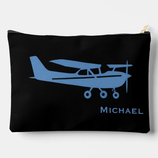 ブルーセスナパイロット航空カスタム事務所 アクセサリーポーチ (裏面)