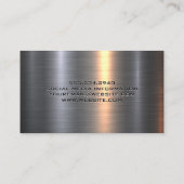 ブルーセミトラック | 建築懸命帽子 | ツール 名刺 (裏面)