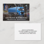 ブルーセミトラック | 物流倉庫 名刺 (正面/裏面)