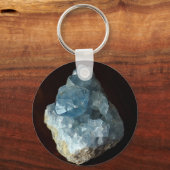 ブルーセレスティテクリスタル キーホルダー (正面)