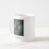 ブルーセレステイル牡牛座 コーヒーマグカップ (正面左)