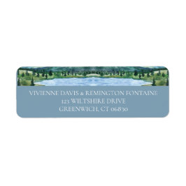 ブルーセレフランスのネウォーターカラーレイク住所 シール