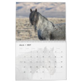 ブルーゼウス：赤い砂漠暦のハート カレンダー (3月 2027)