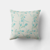 ブルーゼブラベビー子供部屋枕 クッション (裏面)