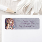 ブルーソウルエンジェルアートのメンダー ラベル (インサイチュ)