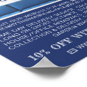 ブルーソファ取り外し広告会社 ポスター (角)