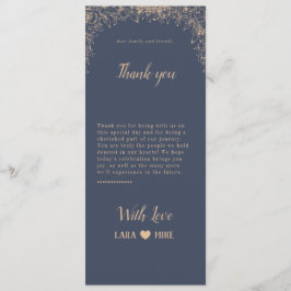 ブルーソフトサンキューテーブルカード メニュー