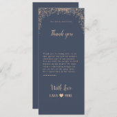 ブルーソフトサンキューテーブルカード メニュー (正面/裏面)