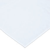 ブルーソフトホワイトパステル無地のカラー テーブルクロス (アングル)