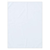 ブルーソフトホワイトパステル無地のカラー テーブルクロス (正面)