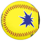 ブルーソフトボール,ソフト素晴らしボールチームの贈り物 ソフトボール (正面左)