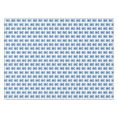 ブルーゾウベビーシャワー テーブルクロス (正面(横))