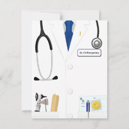 ブルータイの新しい医師の発表 招待状