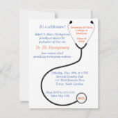 ブルータイの新しい医師の発表 招待状 (裏面)