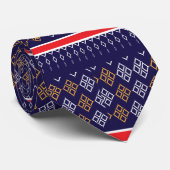 ブルータイイカットシームレスパターン ネクタイ (ロール)