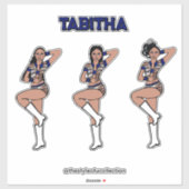 ブルータイガーダンサー#1 シール (シート)