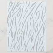 ブルータイガーベイビーシャワーアドバイスカードフライヤー (裏面)