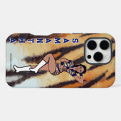 ブルータイガー ダンサー #1 名前入り iPhoneケース (裏面横)