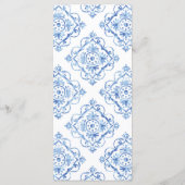 ブルータイルイタリアンフローラレモンディナー メニュー (裏面)