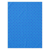 ブルータイルテーブルクロスのシェード テーブルクロス (正面)