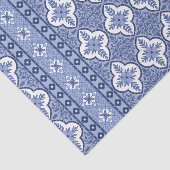 ブルータイルデザインシームレスパターン分離 薄葉紙 (詳細)