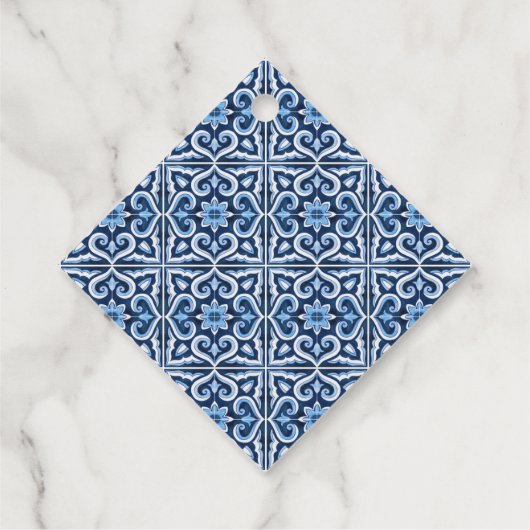 ブルータイルレモンアマルフィ感謝していパーティーユー フェイバータグ (裏面)