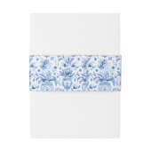 ブルータイルレモン結婚式招待状ベリーバンド 招待状ベリーバンド (裏面例)