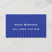 ブルータイル名刺 名刺 (裏面)