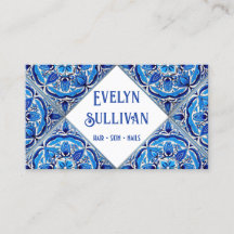 ブルータイル地中海の名刺