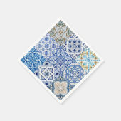 ブルータイル紙ナプキンス スタンダードカクテルナプキン (角)