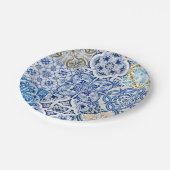 ブルータイル紙プレート ペーパープレート (アングル)