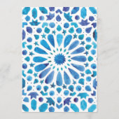 ブルータイル結婚沿岸 メニュー (裏面)