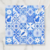 ブルータイル ボガインビリア エレガント ブライダルシャワー フェイバータグ (裏面)