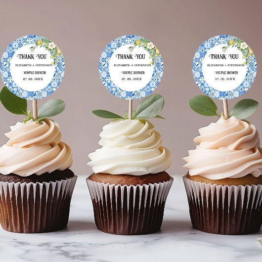 ブルータイル レモン カップルシャワー ラウンドシール