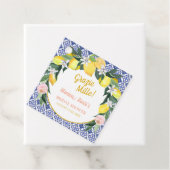 ブルータイル レモン グラツィエ ミッレ ブライダルシャワー フェイバータグ (インサイチュ)