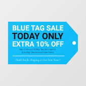 ブルータグ クリアランス セール ウィンドウクリング ウィンドウサイン (シート)