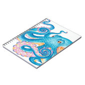 ブルータコクラケンオレンジピンク水色 ノートブック (左側)