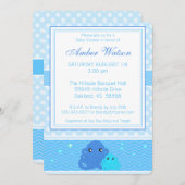 ブルータコスベビーシャワー招待状 招待状 (正面/裏面)