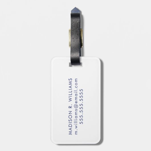 ブルータコス ラゲッジタグ (裏面縦)