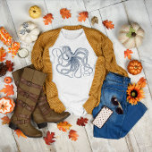 ブルータコヴィンテージイラストレーションTシャツ トライブレンドＴシャツ